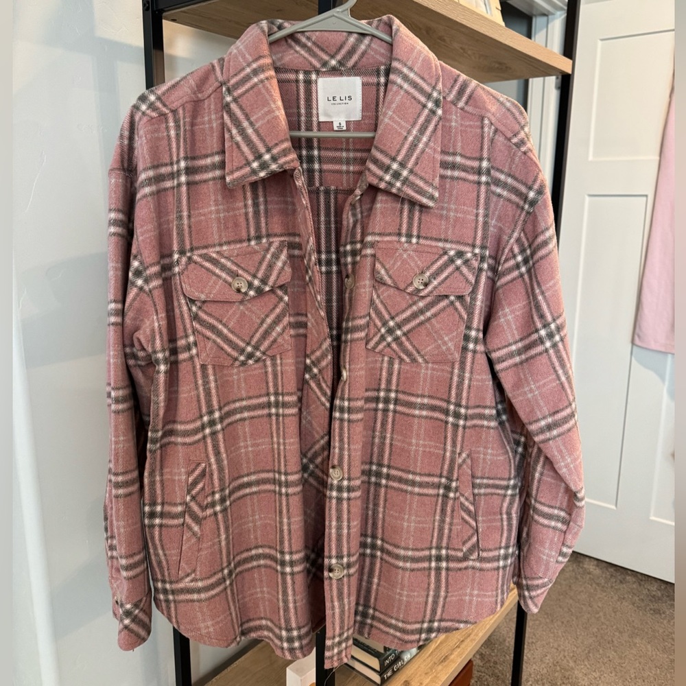 Pink Lily Shacket